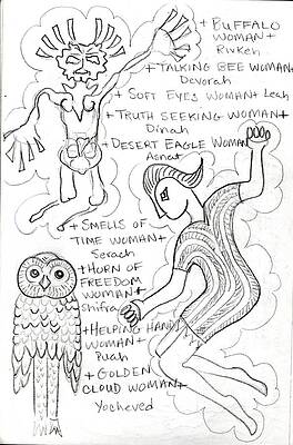 goddess sketch 42 by Suzan Sommers goddess sketch 42 by Suzan Sommers