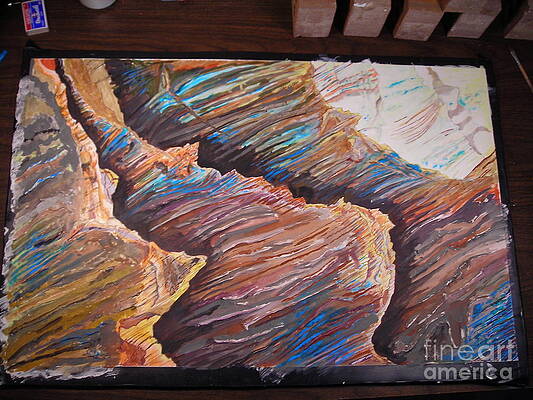 Gold Canyon relief by Mike Dendinger
