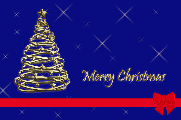Wall Art - Photograph - Golden Christmas by Randi Grace Nilsberg