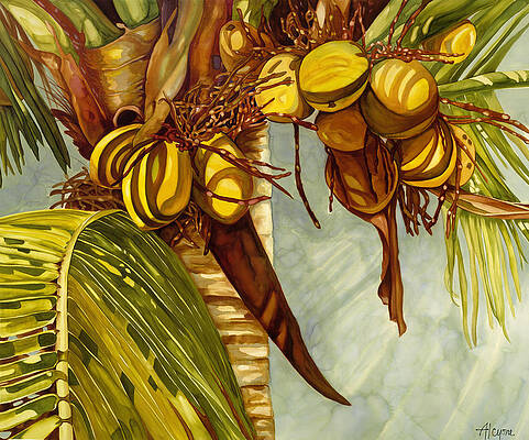 Golden Coconuts by Artimis Alcyone Golden Coconuts by Artimis Alcyone