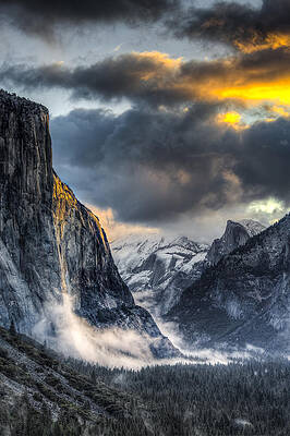 Golden Light on El Capitan by Mike Lee Golden Light on El Capitan by Mike Lee