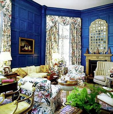Fred Mueller's Living Room by Horst P. Horst