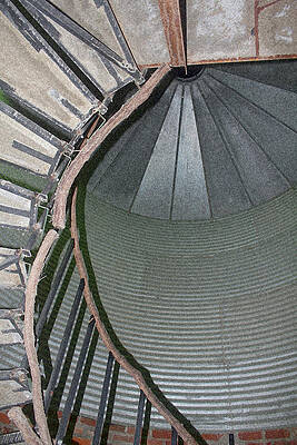 Grain Bin Spiral Stairwell - Sponge by Suzanne McClain Grain Bin Spiral Stairwell - Sponge by Suzanne McClain