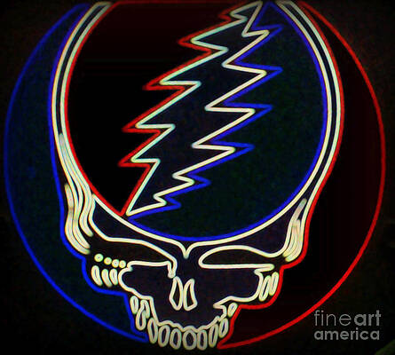 Grateful Dead in Neon by Kelly Awad Grateful Dead in Neon by Kelly Awad