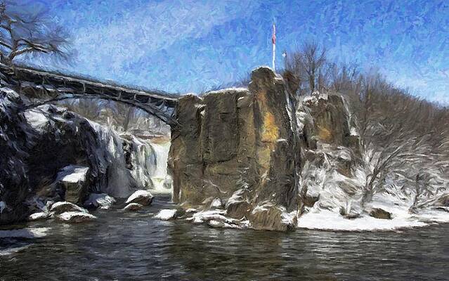 Great Falls Painted by Jorge Perez Great Falls Painted by Jorge Perez