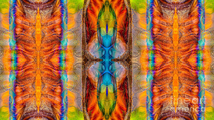 Wall Art - Digital Art - Great Spirit Abstract Pattern Artwork by Omaste Witkowski by Omaste Witkowski