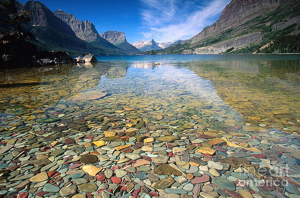 Wall Art - Photograph - Grinnell Lake, Glacier National Park by Art Wolfe