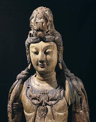 Wall Art - Photograph - Guan Yin. 10th C. - 13th C. Bodhisattva by Everett