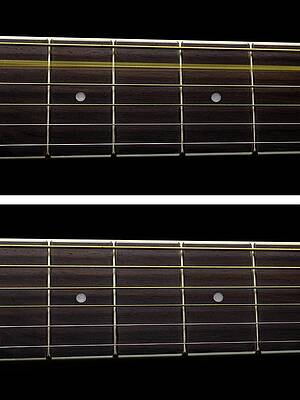 Wall Art - Photograph - Guitar Strings At Rest And Vibrating by Science Photo Library
