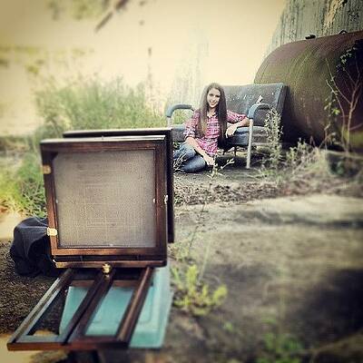 Wall Art - Photograph - Had A Great Time Making Tintypes With by Chris Morgan