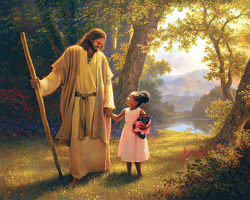 Hand in Hand by Greg Olsen Hand in Hand by Greg Olsen