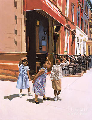 Wall Art - Painting - Harlem Jig by Colin Bootman