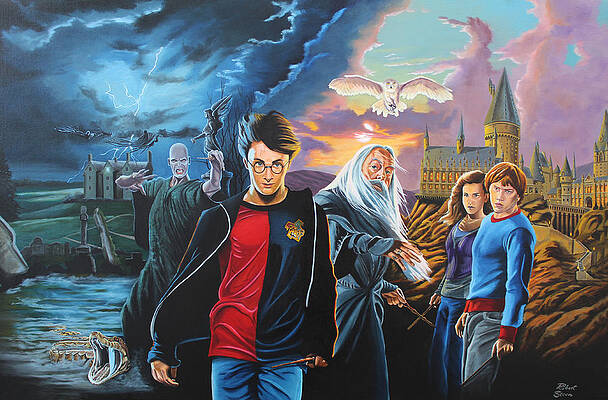 Harry Potter Poster by Tim Cary - Fine Art America