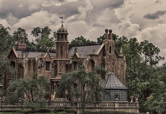 Wall Art - Photograph - Haunted Mansion by Nicholas Evans