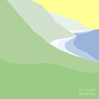 Hazy Coastline by Henry Manning Hazy Coastline by Henry Manning