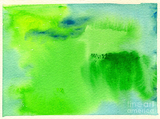 Wall Art - Painting - Hazy Forest IV by Beverly Claire Kaiya