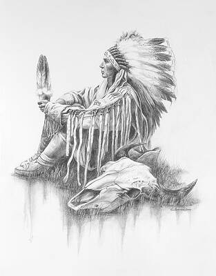 1223 Outline Indian Warrior Images Stock Photos  Vectors  Shutterstock