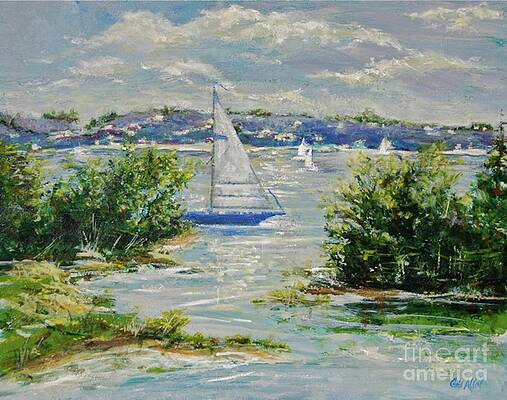 Heading Out of The Harbor by Gail Allen Heading Out of The Harbor by Gail Allen