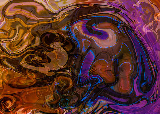 Washington Wall Art featuring the painting Headstrong And Vibrant by Omaste Witkowski