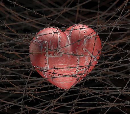 Confetti Heart by Juj Winn