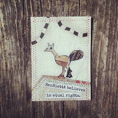 Henrietta by Casey Rasmussen White Henrietta by Casey Rasmussen White