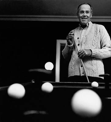  Photograph - Henry Fonda By A Pool Table by Chadwick Hall