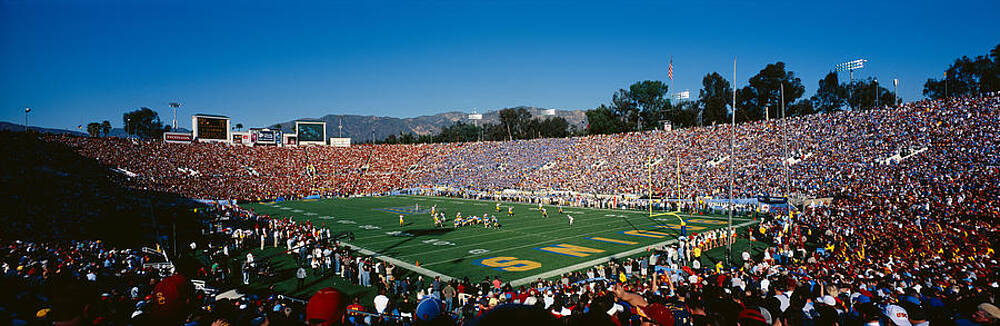 Wall Art - Photograph - High Angle View Of Spectators Watching by Panoramic Images