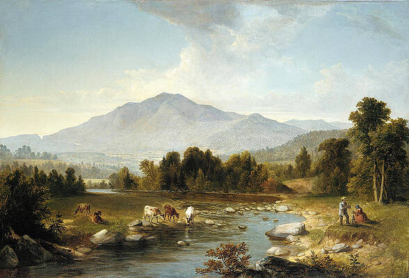High Point. Shandaken Mountains Print by Asher Brown Durand High Point. Shandaken Mountains Print by Asher Brown Durand