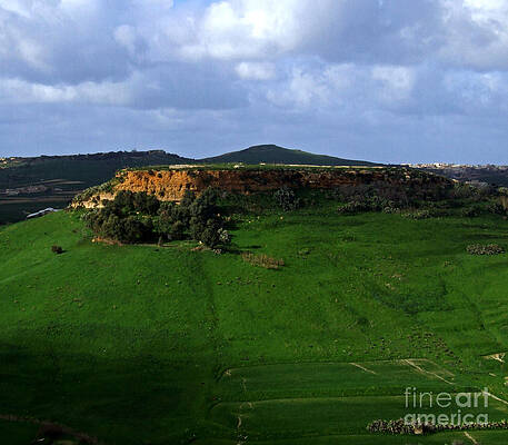 hilltop in Gozo by Mary Attard hilltop in Gozo by Mary Attard