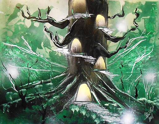 Hobbit Tree by Aaron Beeston