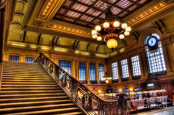 Hoboken Terminal by Anthony Sacco Hoboken Terminal by Anthony Sacco