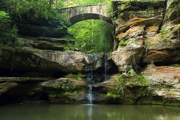 hocking hills waterfall 1 by Christopher Flees hocking hills waterfall 1 by Christopher Flees