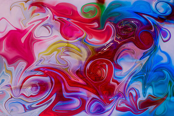 Washington Wall Art featuring the painting Hold My Love In The Palm Of Your Hand by Omaste Witkowski