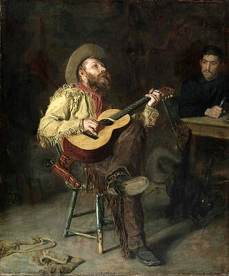 Home Ranch Print by Thomas Eakins Home Ranch Print by Thomas Eakins