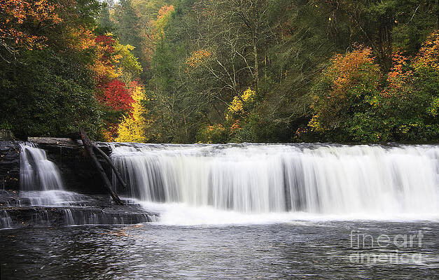 Wall Art - Photograph - Hooker Falls in North Carolina by Jill Lang