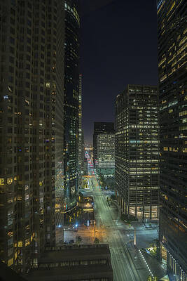 Wall Art - Photograph - Houston Skyline Bird View by Jonathan Davison