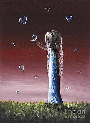How She Says I Miss You by Shawna Erback by Moonlight Art Parlour