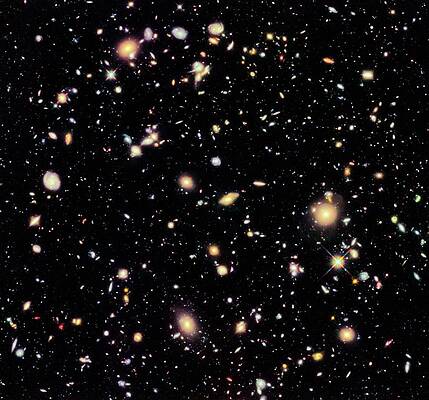 Wall Art - Photograph - Hubble Ultra Deep Field 2012 by Science Photo Library
