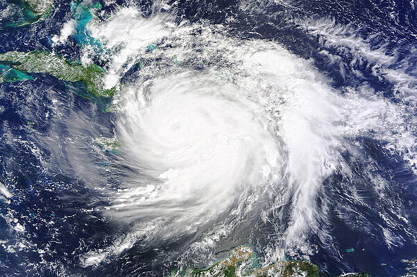 Wall Art - Photograph - Hurricane Matthew Makes Landfall by Science Source
