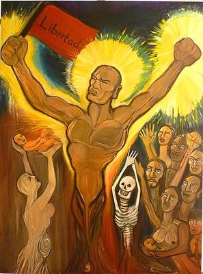 Hymn to Freedom or the rising of a New World by Cindy MILLET Hymn to Freedom or the rising of a New World by Cindy MILLET