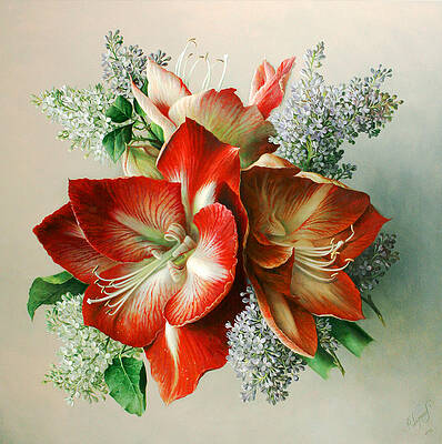Wall Art - Painting - Hyperastrum by Pieter Wagemans