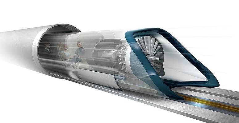 Wall Art - Photograph - Hyperloop Transport by Science Photo Library