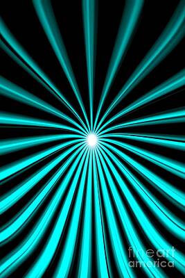 Hyperspace Cyan Portrait by Pet Serrano Hyperspace Cyan Portrait by Pet Serrano