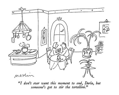 Wall Art - Drawing - I Don't Ever Want This Moment To End by Michael Maslin