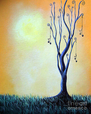I Feel Like Singing by Shawna Erback by Moonlight Art Parlour