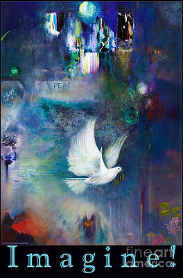 I m a g i n e - Original Artwork - Inspirational Paintings - Soulful Imagery - Acrylics on Canvas by Brooks Garten Hauschild I m a g i n e - Original Artwork - Inspirational Paintings - Soulful Imagery - Acrylics on Canvas by Brooks Garten Hauschild