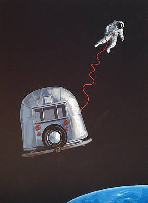 Wall Art - Painting - I Need Space by Jeffrey Bess