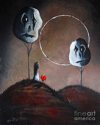 I Think We Went The Wrong Way by Shawna Erback by Moonlight Art Parlour