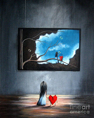 I Think We're Being Followed by Shawna Erback by Moonlight Art Parlour