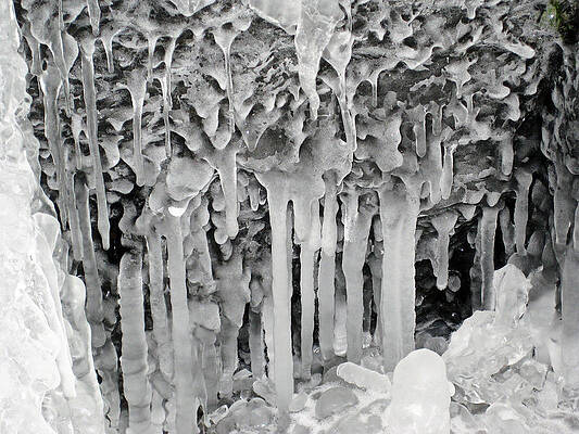Ice Art Work by Dr Carolyn Reinhart Ice Art Work by Dr Carolyn Reinhart